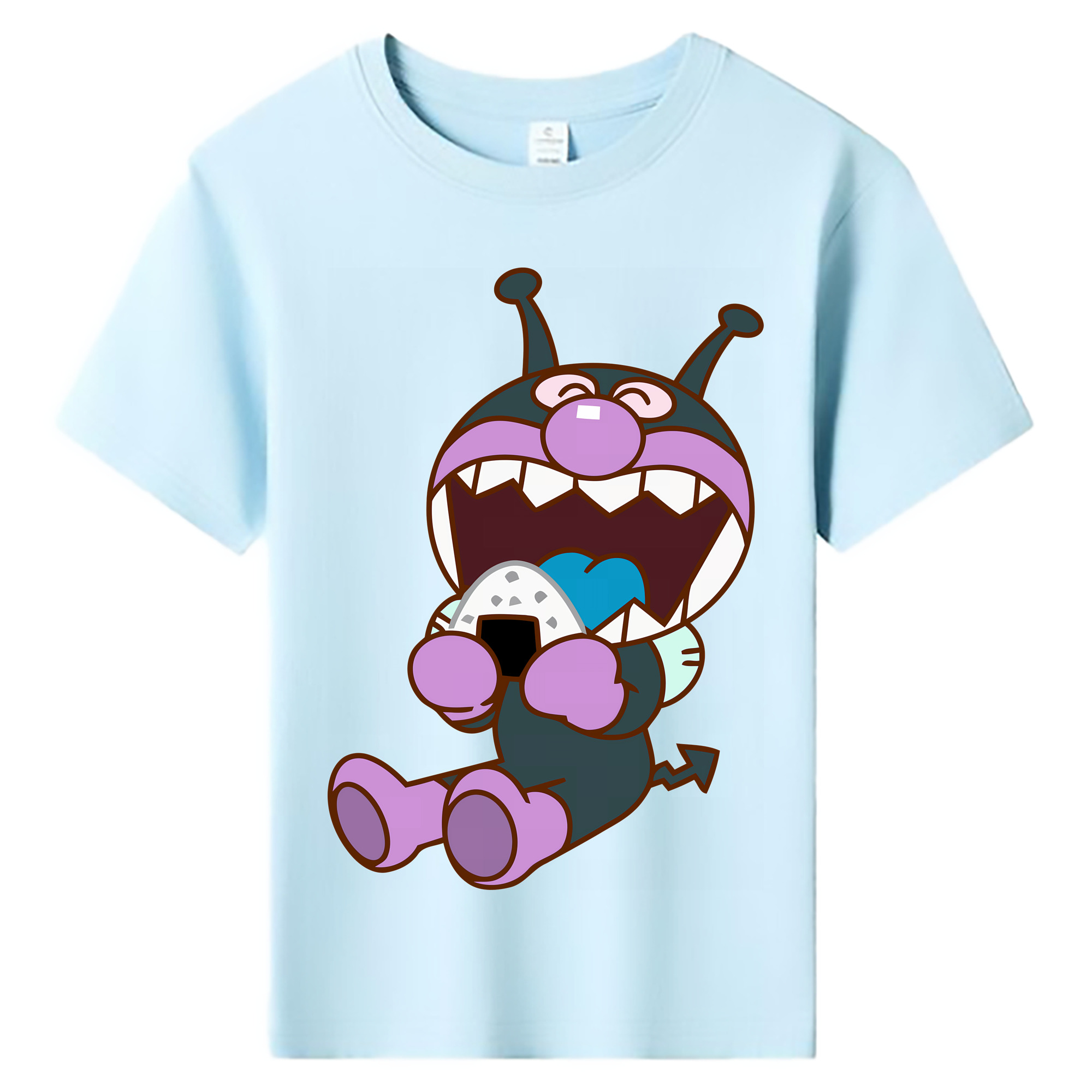 （画像用） アンパンマン Anpanman 綿100％キッズTシャツ（フロントプリント）